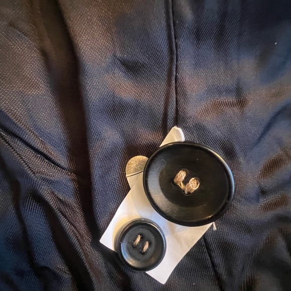 ZARA WOMENS MENSWEAR STYLE MANTECO WOOL LIGHT TAN CAMEL ONE BUTTON COAT M EUC - Picture 8 of 12